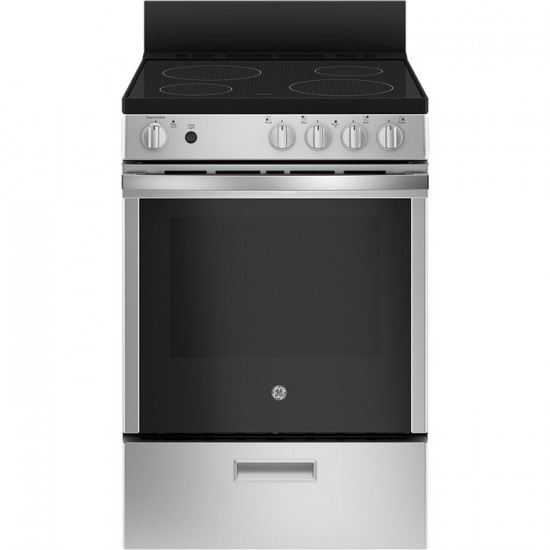 Cuisinière électrique 24po JCAS640RMSS (Acier inoxydable)