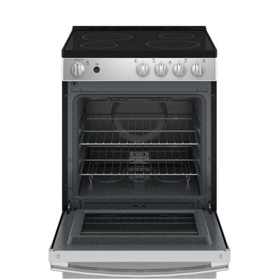Cuisinière électrique 24po JCAS640RMSS (Acier inoxydable)