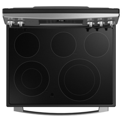 Cuisinière GE Profile électrique 30po a convection PCB900YVFS (Acier inoxydable)
