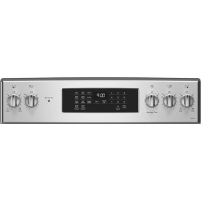 Cuisinière GE Profile électrique 30po a convection PCB900YVFS (Acier inoxydable)