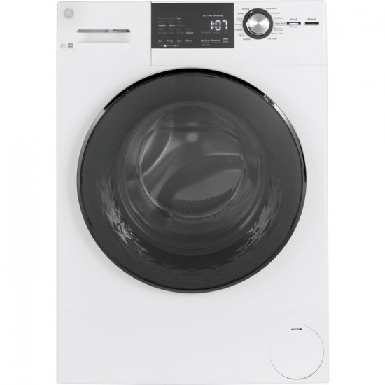 Laveuse à chargement frontal GE 2.8 pi.cu. GFW148SSMWW (Blanc)