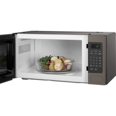 Micro-ondes de comptoir GE Profile 1.1pi.cu. PEM10SLFC (Ardoise)