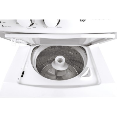 Combiné laveuse et sécheuse GE GUD27ESMMWW (Blanc)