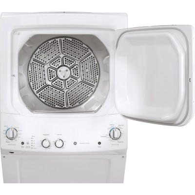 Combiné laveuse et sécheuse GE GUD27ESMMWW (Blanc)