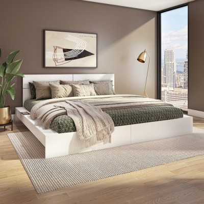 Lit king Zen Omega W3311.25-W4311.80.SK (Blanc)