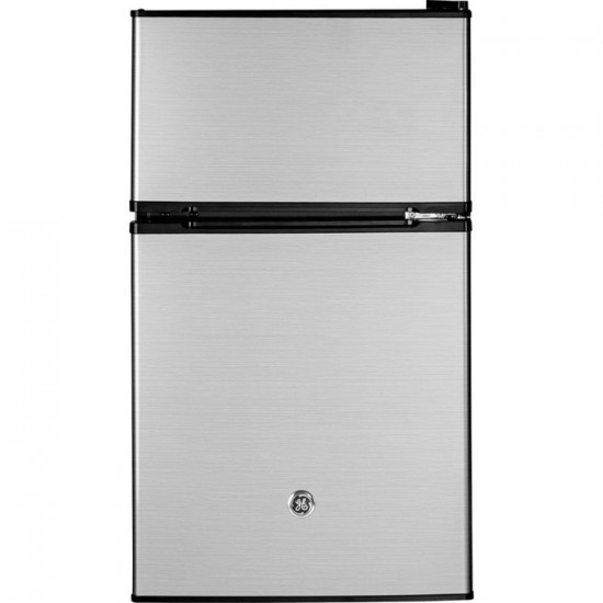 Réfrigérateur compact GE 3.1pi.cu. GDE03GLKLB (Acier inoxydable)