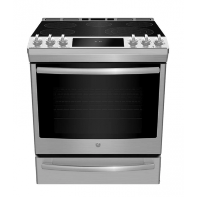 GE Profile Cuisinière électrique avec friture à...