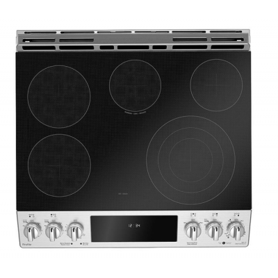 GE Profile Cuisinière électrique avec friture à air chaud PCS940YMFS (Acier Inoxydable)