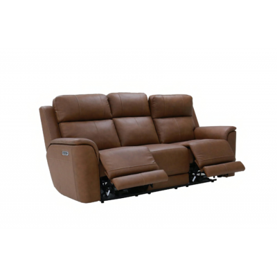 Sofa inclinable électrique 7187 (Saddle Brown)