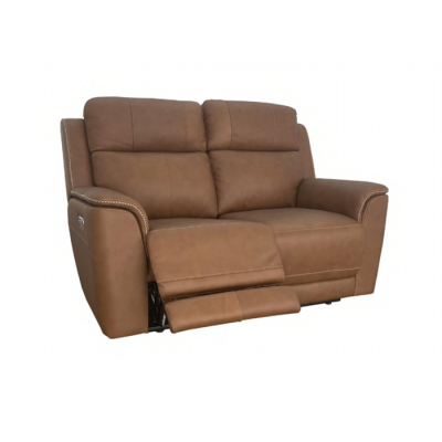 Causeuse inclinable électrique 7187 (Saddle Brown)