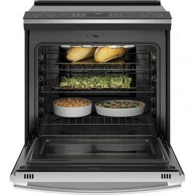 Cuisinière à induction GE Profile  avec friture à air sans préchauffage PCHS920YMFS (Acier inoxydable)