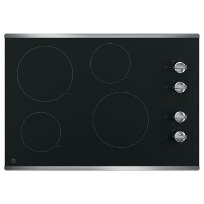 Table de cuisson électrique GE à dessus lisse de...