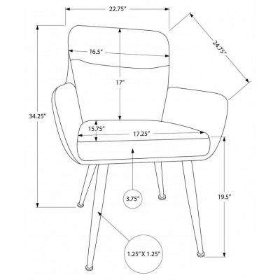 Ensemble de deux chaises I1115