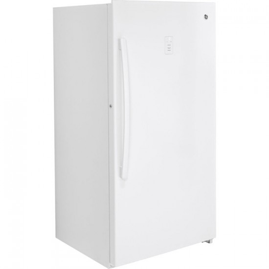 Congélateur vertical GE de 17,3pi.cu. sans givre FUF17SMRWW (Blanc)