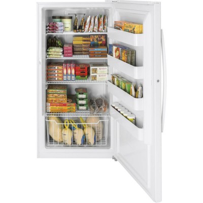 Congélateur vertical GE de 17,3pi.cu. sans givre FUF17SMRWW (Blanc)