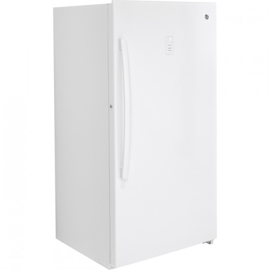 Congélateur vertical GE de 17,3pi.cu. sans givre FUF17DLRWW (Blanc)