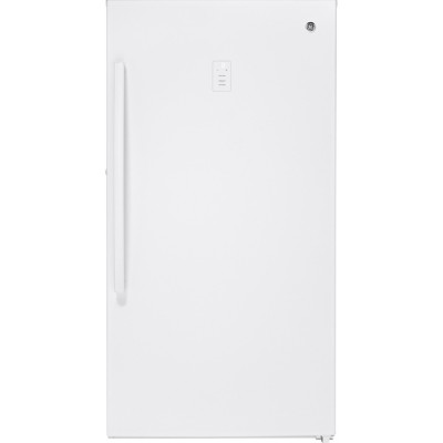 Congélateur vertical GE de 17,3pi.cu. sans givre FUF17DLRWW (Blanc)