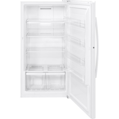Congélateur vertical GE de 17,3pi.cu. sans givre FUF17DLRWW (Blanc)