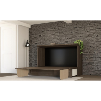 Lit cabinet 1021 (Noisette)