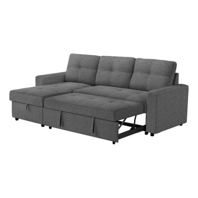 Sofa lit avec chaise longue reversible 8A14L13