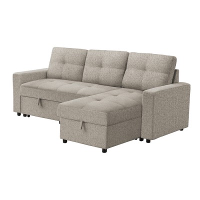 Sofa lit avec chaise longue reversible 8A14L31