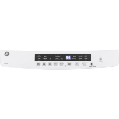 Laveuse portative compacte GE de 3,3 pi.cu. avec panier en acier inoxydable GNW128PSMWW (Blanc)