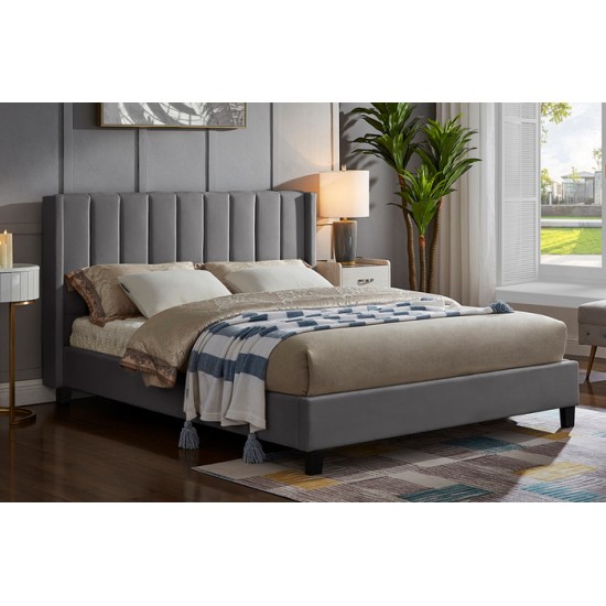 Lit Queen T2190 (Gris)