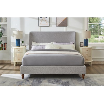 Lit Queen T2196 (Gris)