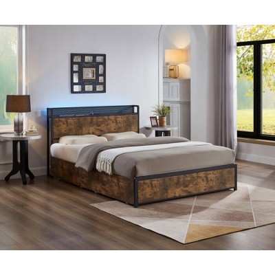 Lit Double avec rangement IF-5930