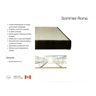Sommier Queen Roma