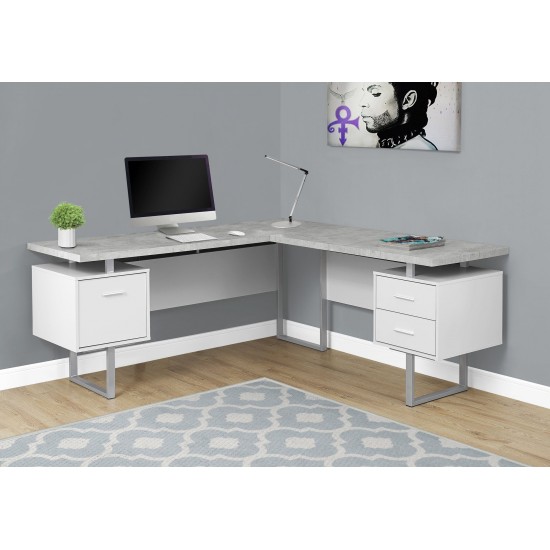 Bureau de travail en coin (droit ou gauche) I7307