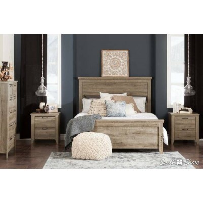 Lit complet queen 60'' Lionel (Chêne Vieilli) 10256