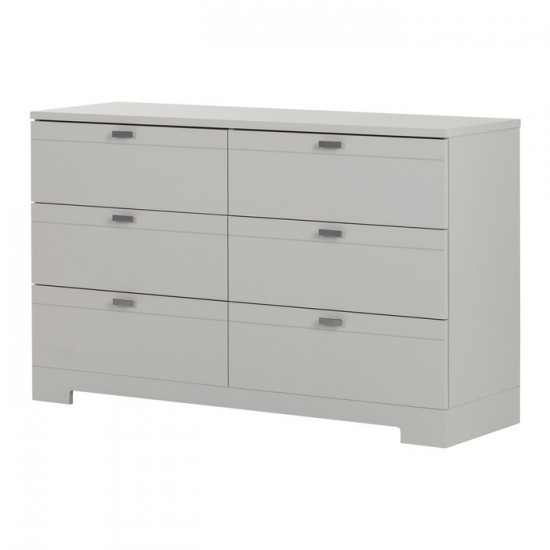 Bureau double Reevo (Gris clair) 10269