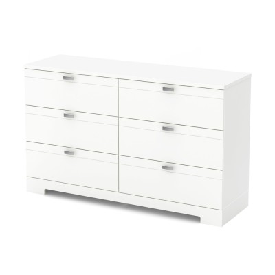 Bureau double Reevo (Blanc) 3840010
