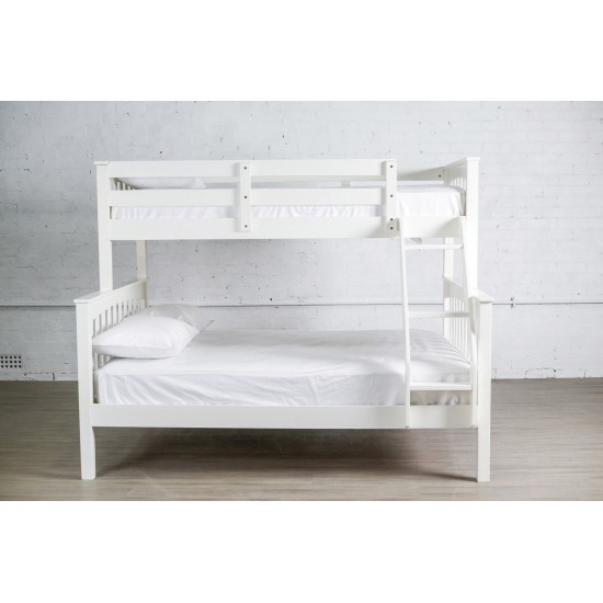 Lit superposé 39"/54" T-2501 (Blanc)