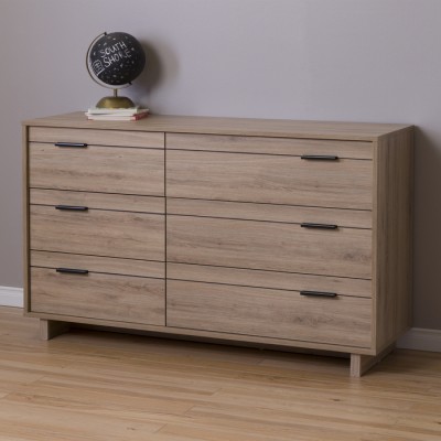 Bureau double Fynn 9067027 (Chêne rustique)
