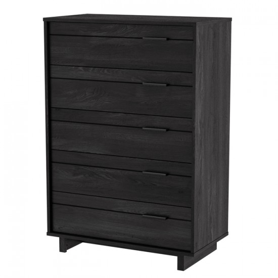 Commode 5 tiroirs Fynn 3237035 (Chêne gris)