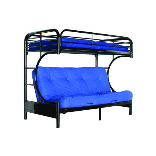 Lit superposé 39"/54" avec futon T-2800