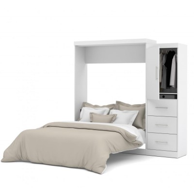 Lit Escamotable avec rangement Nébula Queen 90"