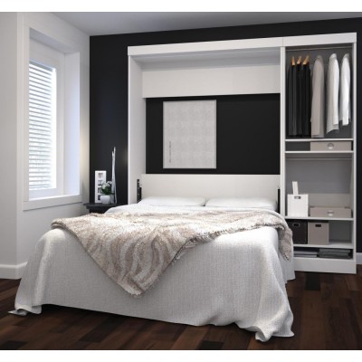 Lit Escamotable avec rangement Nébula Double 84"