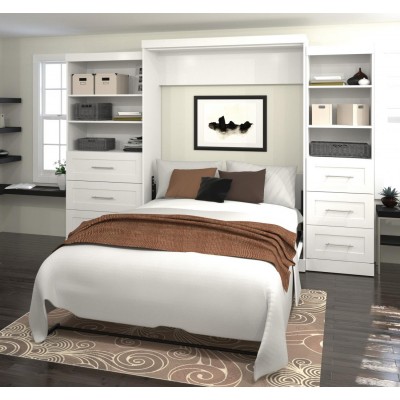 Lit Escamotable avec rangement PUR Queen 126"
