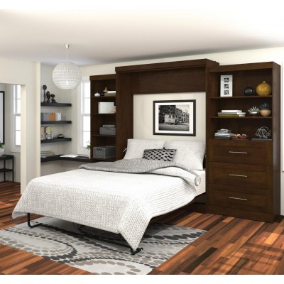 Lit Escamotable avec rangement PUR Queen 126"