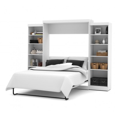 Lit Escamotable avec rangement PUR Queen 115"