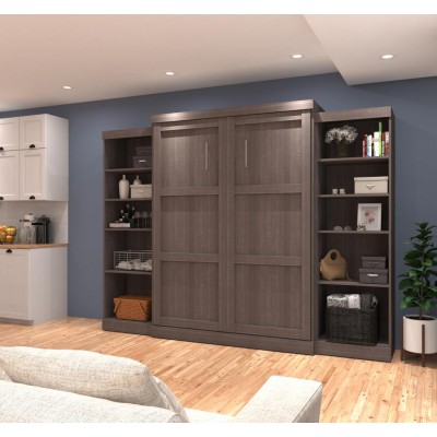 Lit Escamotable avec rangement PUR Queen 115"