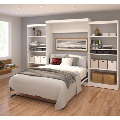 Lit Escamotable avec rangement PUR Queen 136"