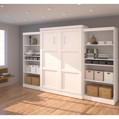 Lit Escamotable avec rangement PUR Queen 136"