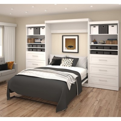 Lit Escamotable avec rangement PUR Queen 136"