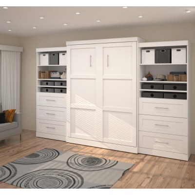Lit Escamotable avec rangement PUR Queen 136"