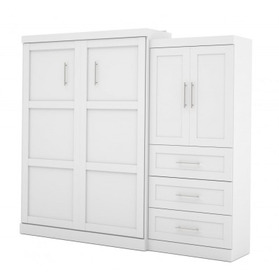 Lit Escamotable avec rangement PUR Queen 101