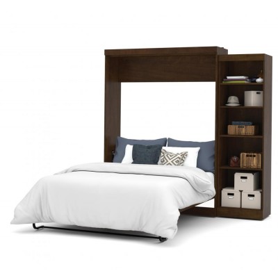 Lit Escamotable avec rangement PUR Queen 90"